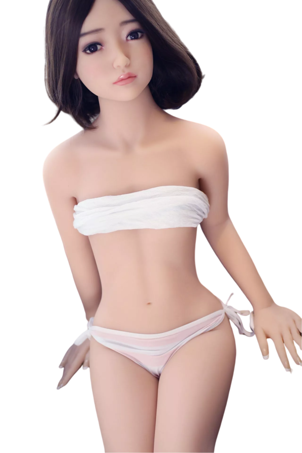 flat chested mini sex doll